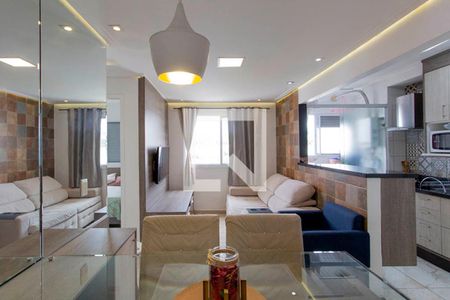 Sala de apartamento para alugar com 2 quartos, 47m² em Jardim São Francisco (zona Leste), São Paulo