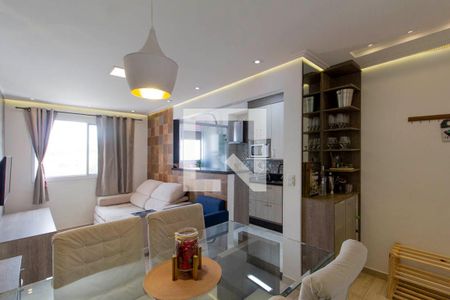 Sala de apartamento para alugar com 2 quartos, 47m² em Jardim São Francisco (zona Leste), São Paulo