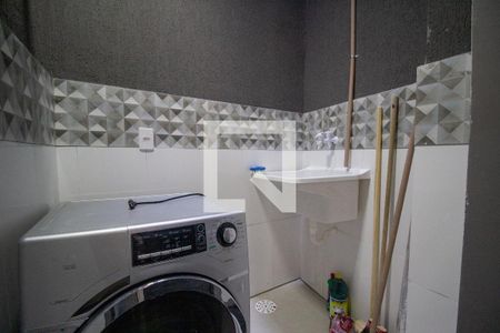 Cozinha e Área de Serviço de casa de condomínio para alugar com 2 quartos, 84m² em Vargem Grande, Rio de Janeiro