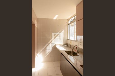 Cozinha e Área de Serviço de apartamento para alugar com 2 quartos, 51m² em Camargos, Belo Horizonte