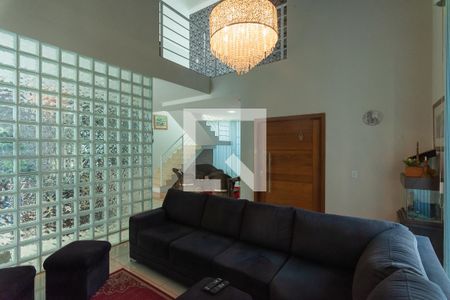 Sala de Estar de casa de condomínio à venda com 4 quartos, 216m² em Swiss Park, Campinas