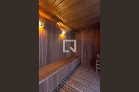 Studio para alugar com 35m², 1 quarto e 1 vagaSauna