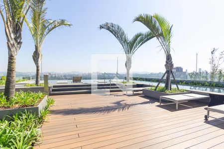 Studio para alugar com 35m², 1 quarto e 1 vagaPiscina