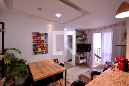 Sala de apartamento à venda com 2 quartos, 46m² em Vila Caraguatá, São Paulo