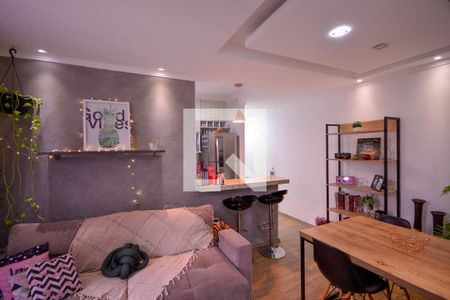 Sala de apartamento à venda com 2 quartos, 46m² em Vila Caraguatá, São Paulo