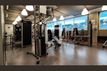 Área comum - Academia de apartamento para alugar com 1 quarto, 47m² em Parque Industrial Tomas Edson, São Paulo