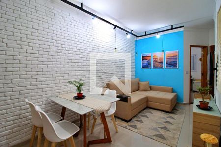 Sala de apartamento à venda com 2 quartos, 62m² em Parque das Nações, Santo André