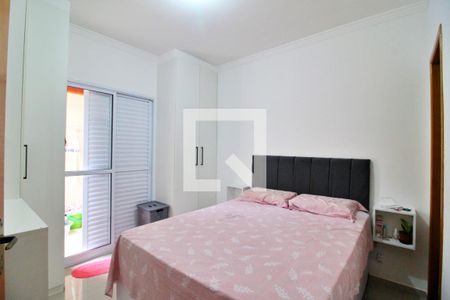 Quarto Suíte de apartamento à venda com 2 quartos, 62m² em Parque das Nações, Santo André