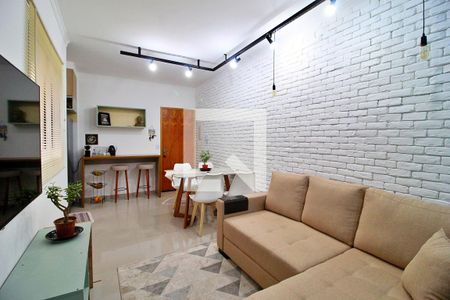 Sala de apartamento à venda com 2 quartos, 62m² em Parque das Nações, Santo André