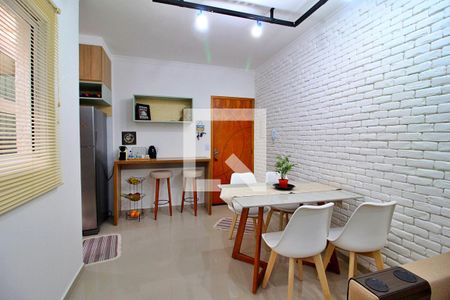 Sala de apartamento à venda com 2 quartos, 62m² em Parque das Nações, Santo André