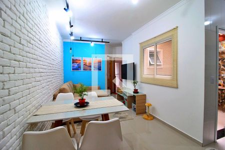 Sala de apartamento à venda com 2 quartos, 62m² em Parque das Nações, Santo André