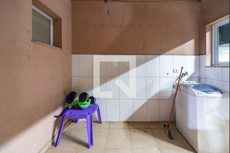 Vista da Sala de apartamento à venda com 2 quartos, 55m² em Vila Linda, Santo André