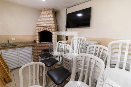 Casa de condomínio à venda com 60m², 2 quartos e 1 vagaÁrea comum - Churrasqueira