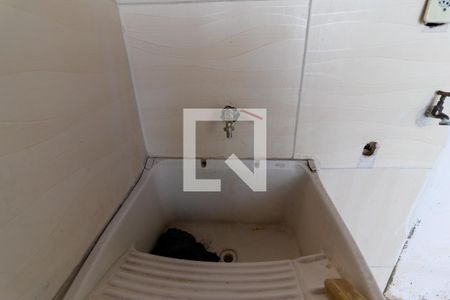 Casa de condomínio à venda com 60m², 2 quartos e 1 vagaDetalhe da area de serviço