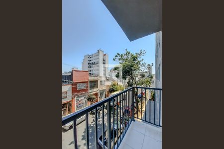 Varanda da Sala de apartamento à venda com 2 quartos, 38m² em Brás, São Paulo