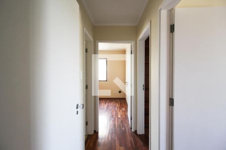 Corredor de apartamento para alugar com 3 quartos, 115m² em Indianópolis, São Paulo