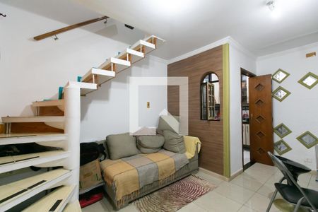Casa de condomínio à venda com 77m², 2 quartos e 1 vagaSala