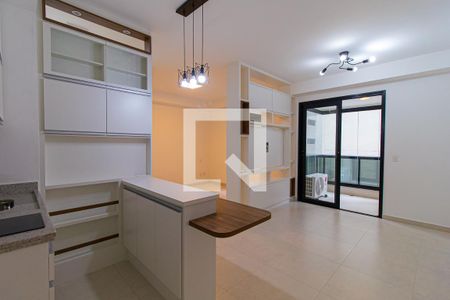 Sala/Cozinha de apartamento para alugar com 1 quarto, 39m² em Bela Vista, São Paulo