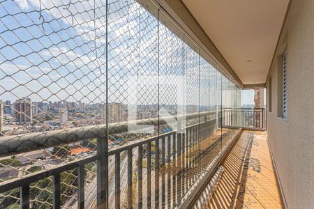 Varanda da Sala / Suite de apartamento à venda com 2 quartos, 84m² em Vila Humaitá, Santo André