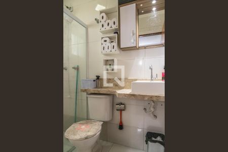 Casa de condomínio à venda com 65m², 2 quartos e 1 vagaBanheiro