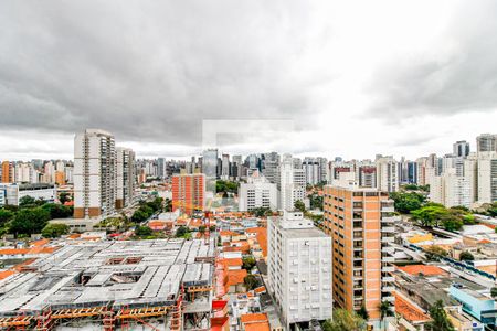 Vista Sala de apartamento à venda com 3 quartos, 100m² em Santo Amaro, São Paulo