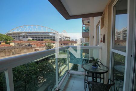 Varanda da Sala de apartamento para alugar com 2 quartos, 51m² em Engenho de Dentro, Rio de Janeiro