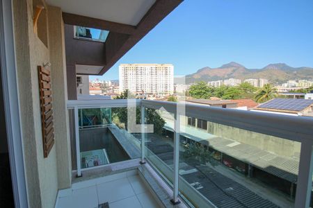 Varanda da Sala de apartamento para alugar com 2 quartos, 51m² em Engenho de Dentro, Rio de Janeiro