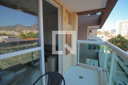 Varanda da Sala de apartamento para alugar com 2 quartos, 51m² em Engenho de Dentro, Rio de Janeiro