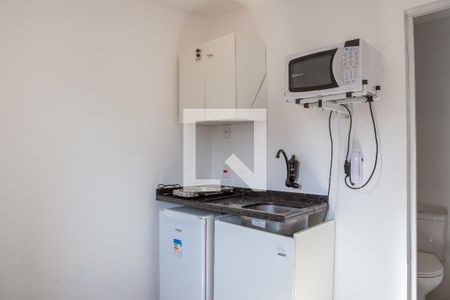 Quarto/Cozinha de kitnet/studio para alugar com 1 quarto, 13m² em Perdizes, São Paulo