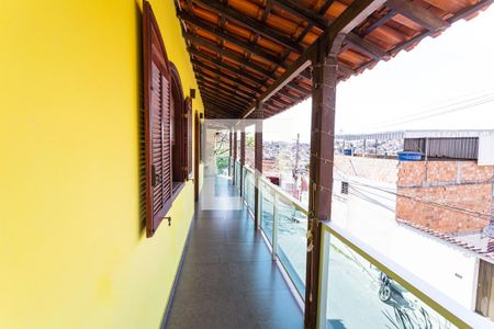 Varanda da Sala de casa à venda com 3 quartos, 300m² em São Marcos, Belo Horizonte