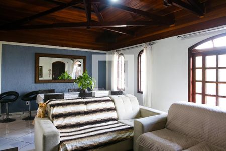 Sala de apartamento à venda com 3 quartos, 95m² em Jardim das Maravilhas, Santo André