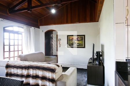 Sala de apartamento à venda com 3 quartos, 95m² em Jardim das Maravilhas, Santo André