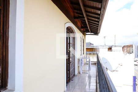 Varanda da Sala de apartamento à venda com 3 quartos, 95m² em Jardim das Maravilhas, Santo André