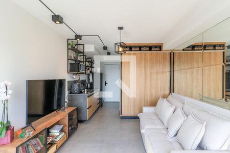 Studio à venda com 30m², 1 quarto e sem vagaSala/Quarto