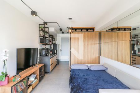 Studio à venda com 30m², 1 quarto e sem vagaSala/Quarto