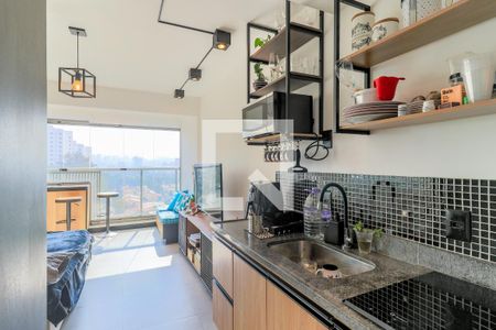 Studio à venda com 30m², 1 quarto e sem vagaCozinha