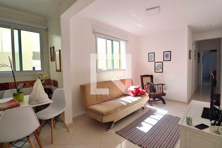 Sala de apartamento à venda com 2 quartos, 55m² em Vila Guiomar, Santo André