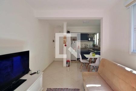 Sala de apartamento para alugar com 2 quartos, 55m² em Vila Guiomar, Santo André