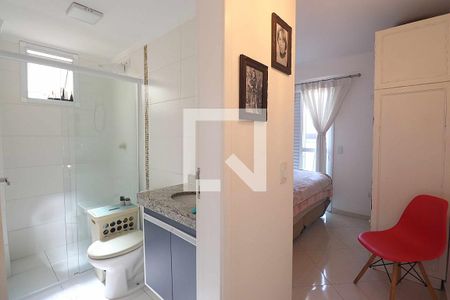 Quarto 1 - Suíte de apartamento à venda com 2 quartos, 55m² em Vila Guiomar, Santo André