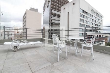 Apartamento para alugar com 30m², 1 quarto e 1 vagaTerraço