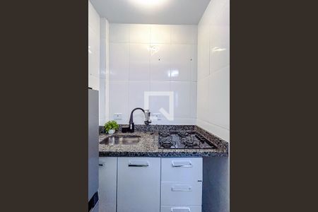 Cozinha de apartamento para alugar com 1 quarto, 30m² em Jardim Helena, São Paulo