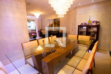 Sala de Jantar de apartamento à venda com 4 quartos, 136m² em Jardim Monte Alegre, Taboão da Serra