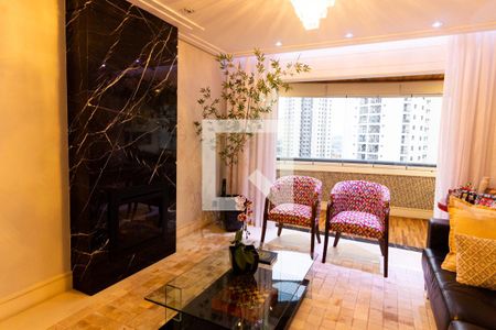 Sala de Estar de apartamento para alugar com 2 quartos, 136m² em Jardim Monte Alegre, Taboão da Serra
