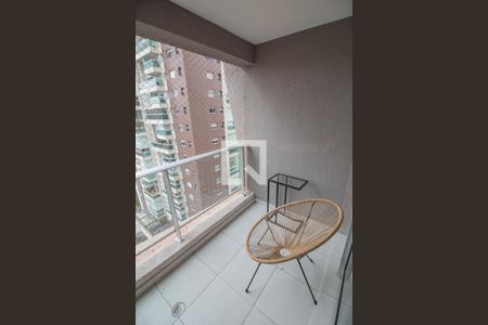 Varanda de kitnet/studio para alugar com 1 quarto, 38m² em Cidade Monções, São Paulo