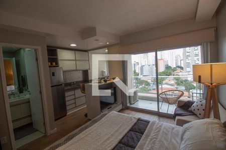 Quarto de kitnet/studio para alugar com 1 quarto, 38m² em Cidade Monções, São Paulo