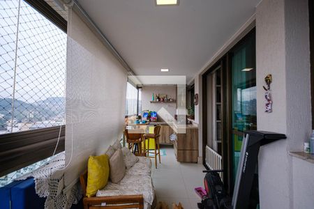 Sala Varanda de apartamento à venda com 3 quartos, 81m² em Rio Comprido, Rio de Janeiro