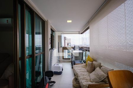 Sala Varanda de apartamento à venda com 3 quartos, 81m² em Rio Comprido, Rio de Janeiro