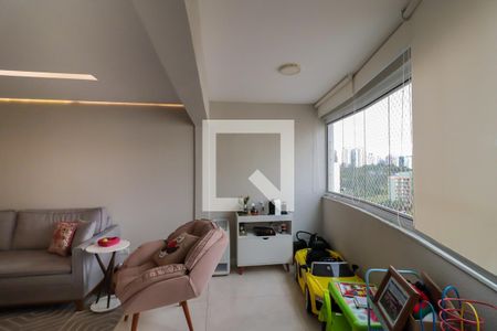 Sala de apartamento para alugar com 3 quartos, 87m² em Jardim Ampliação, São Paulo