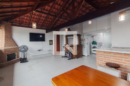 Casa de condomínio à venda com 200m², 2 quartos e 2 vagasÁrea da churrasqueira