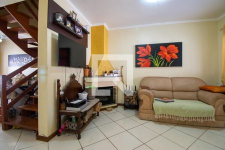 Sala de Estar de casa à venda com 4 quartos, 137m² em Aberta dos Morros, Porto Alegre
